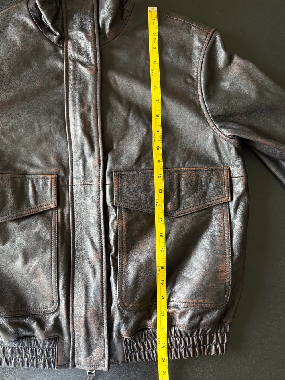 Zara 100% Goat Leather Bomber Jacket Limited Edition Black Size S 5479/061/800 - Picture 6 of 11